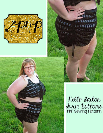 Hello Sailor Swim Bottoms