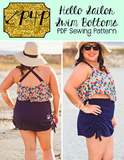 Hello Sailor Swim Bottoms