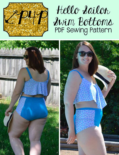 Hello Sailor Swim Bottoms
