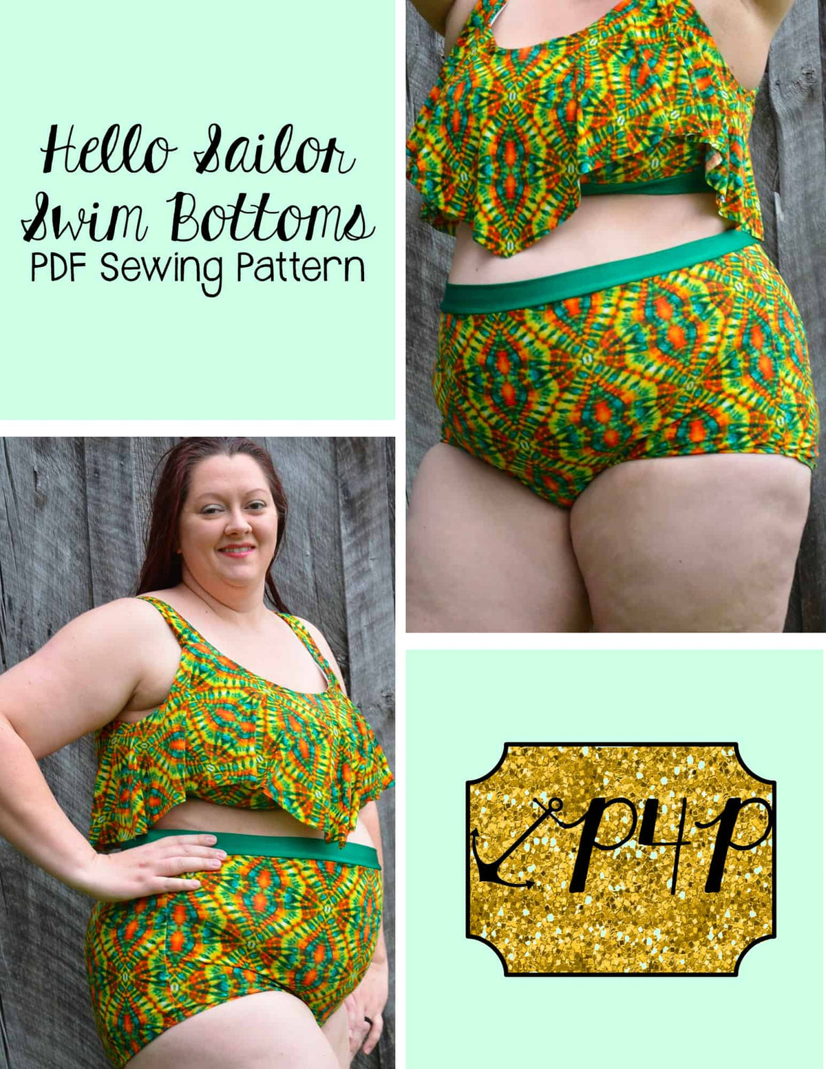 Hello Sailor Swim Bottoms