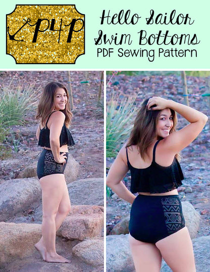 Hello Sailor Swim Bottoms