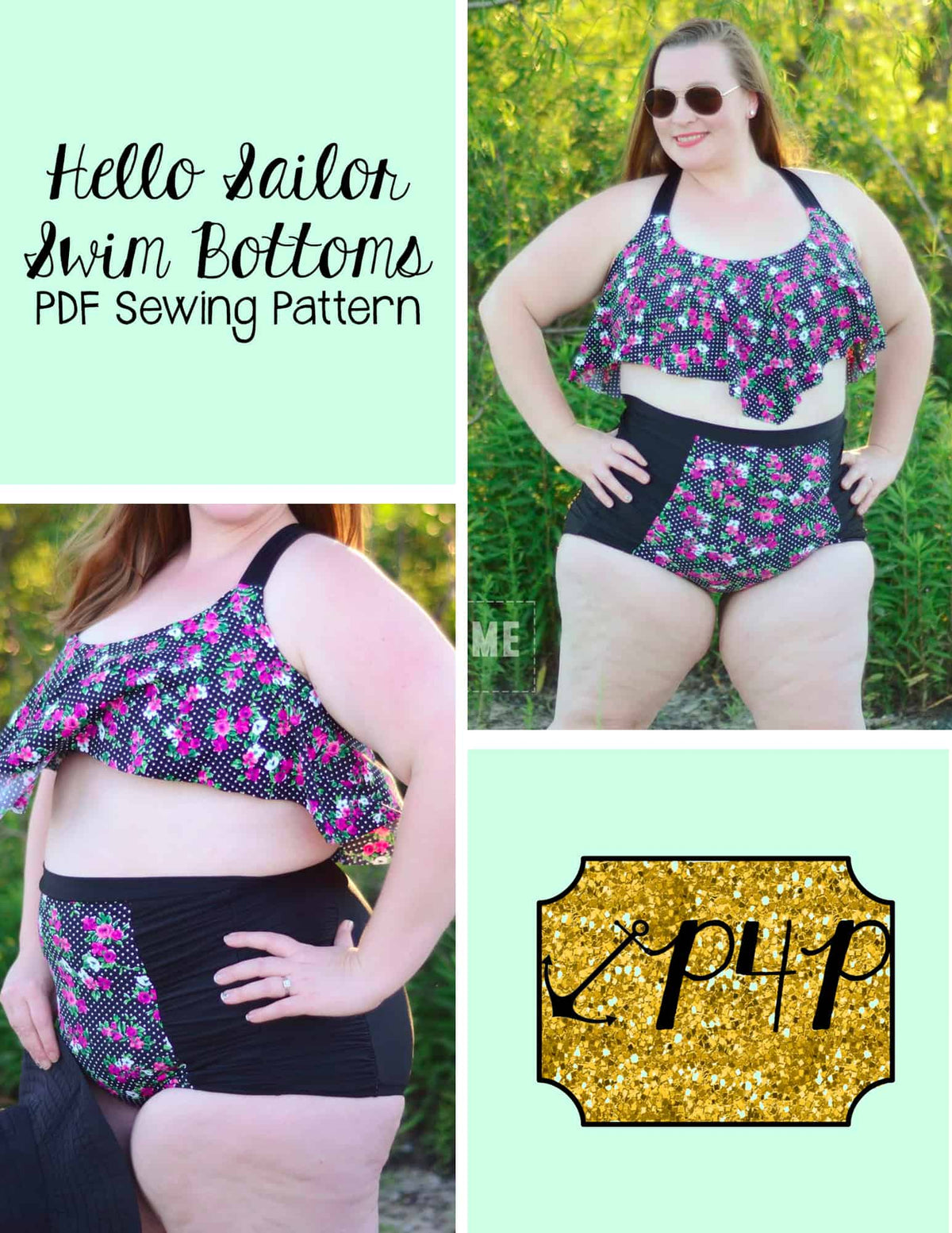 Hello Sailor Swim Bottoms