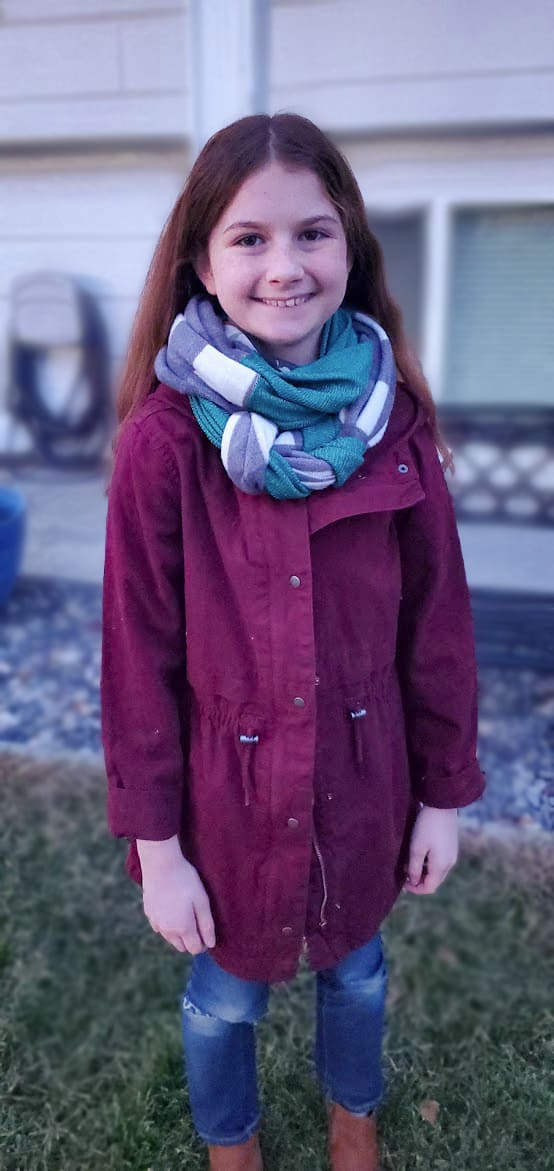 Free Braided Infinity Scarf