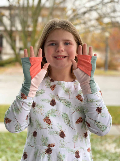 Free Fingerless Gloves