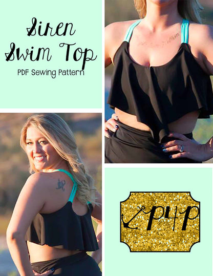 Siren Swim Top