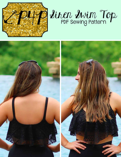 Siren Swim Top