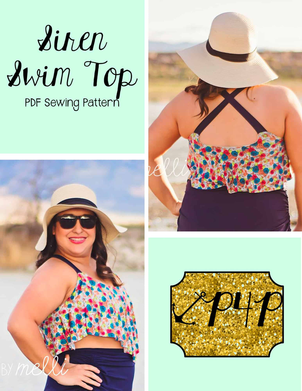Siren Swim Top