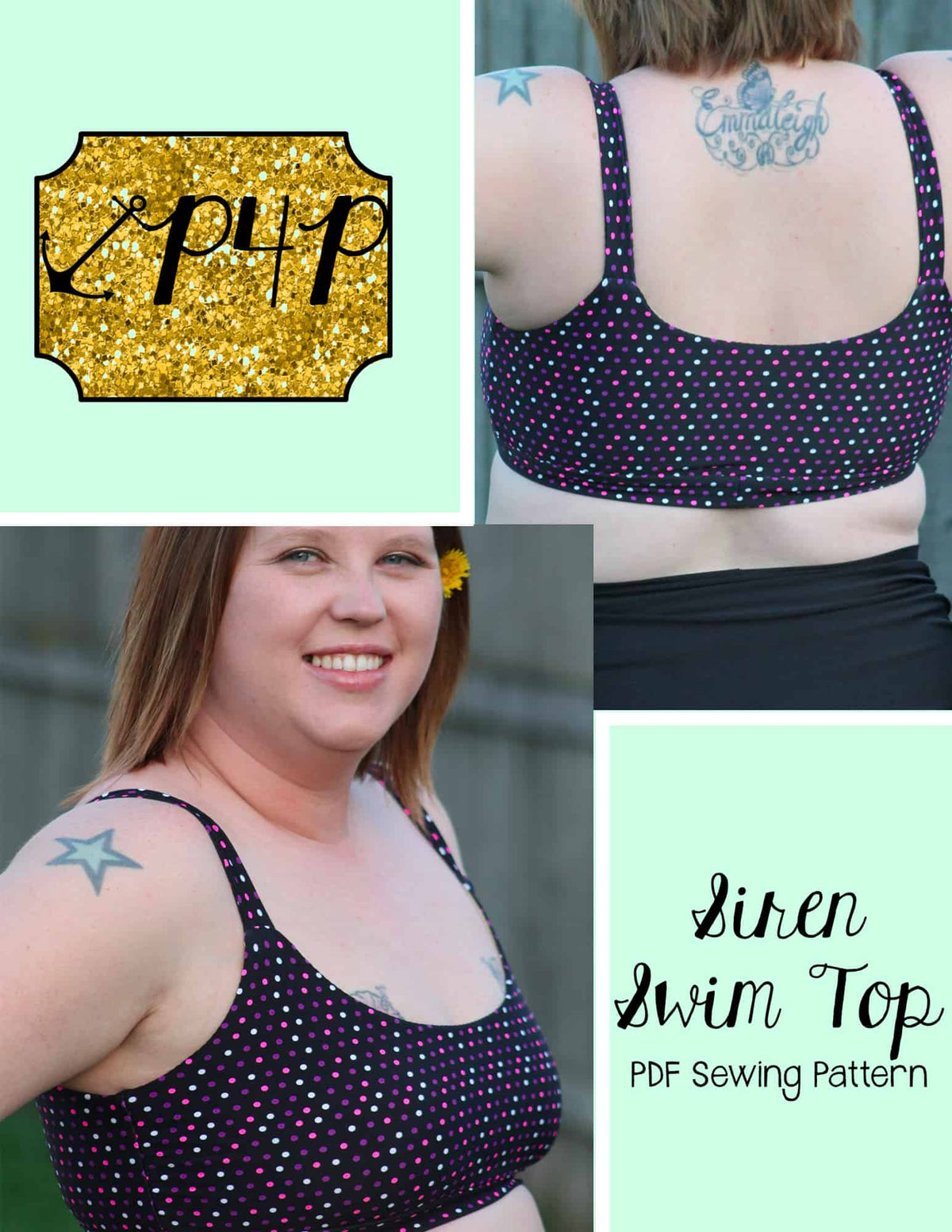 Siren Swim Top