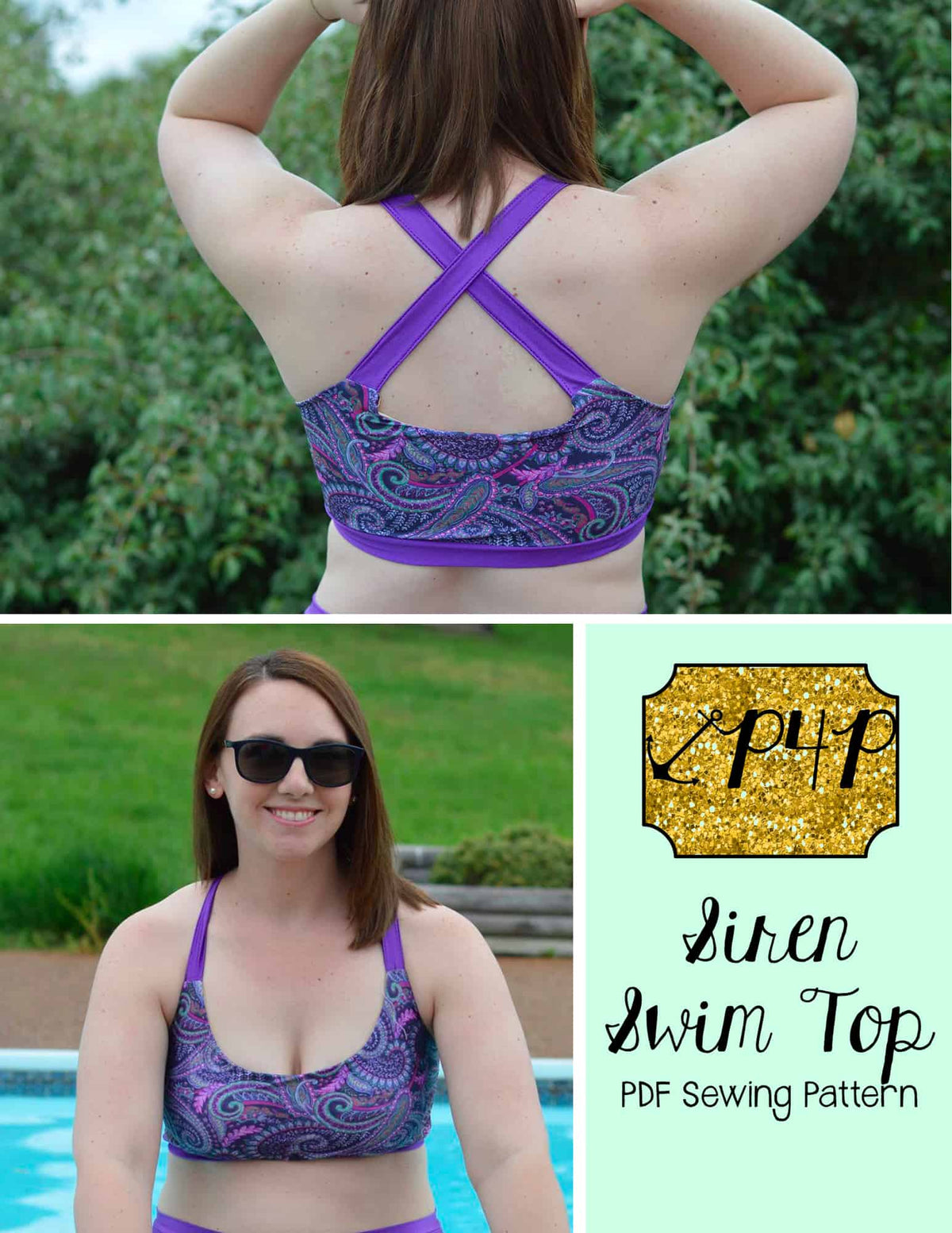 Siren Swim Top