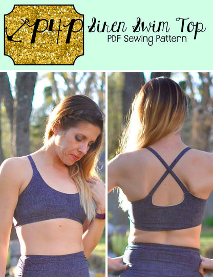 Siren Swim Top