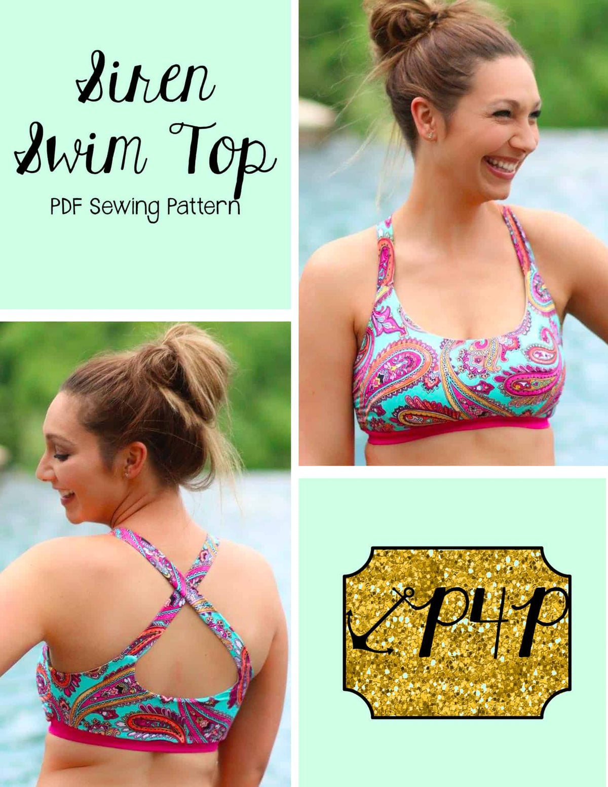 Siren Swim Top