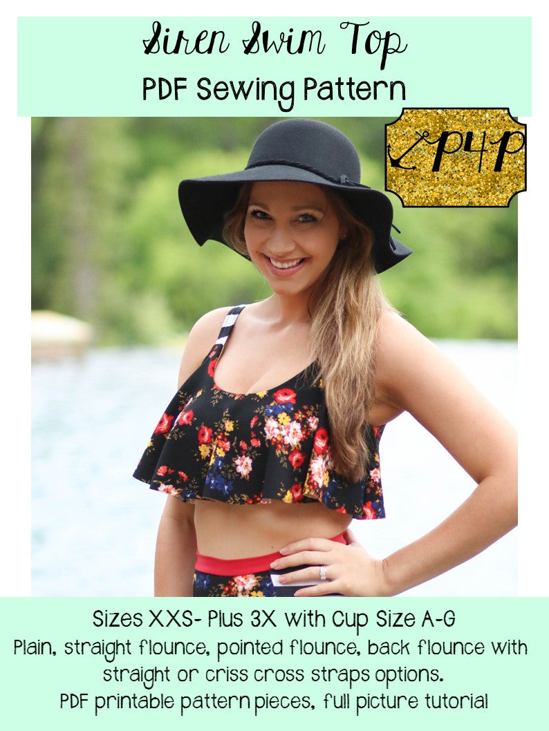 Siren Swim Top