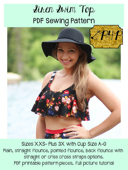 Siren Swim Top