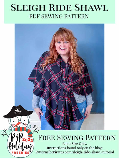 Free Sleigh Ride Shawl