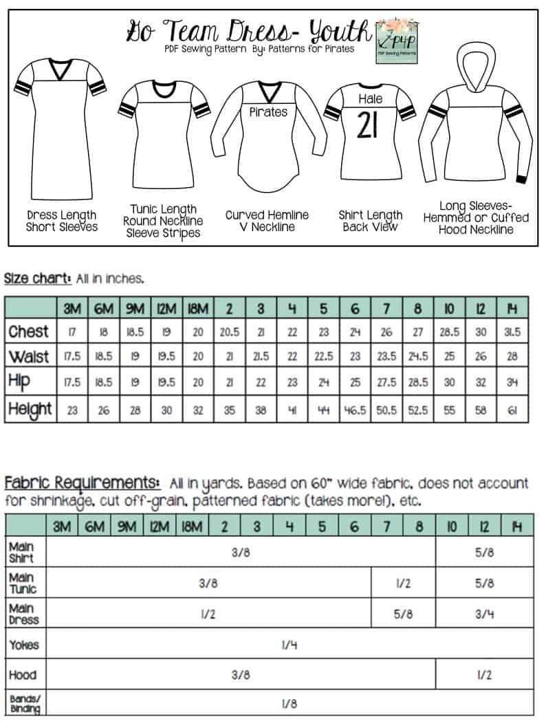 Go Team Dress- Youth