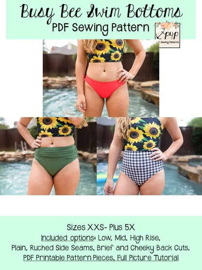 Busy Bee Swim Bottoms Bundle