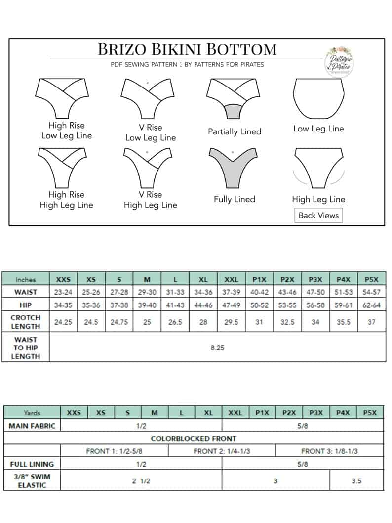 Brizo Bikini Bottom - Bundle