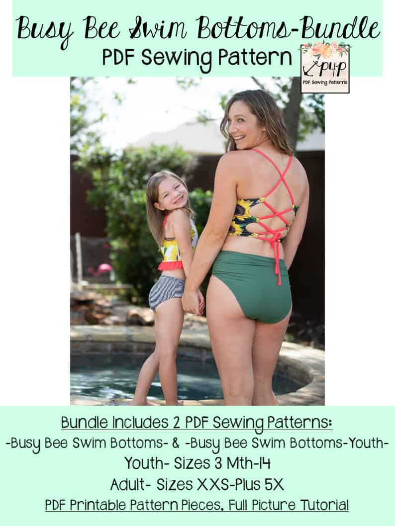 Busy Bee Swim Bottoms Bundle