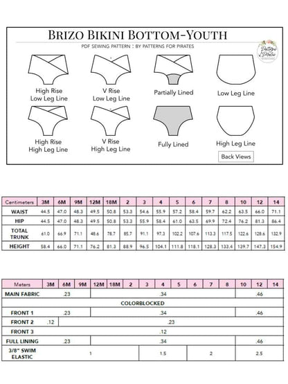 Brizo Bikini Bottom - Bundle