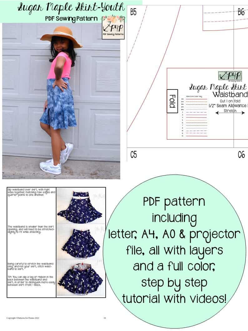 Sugar Maple Skirt- Youth