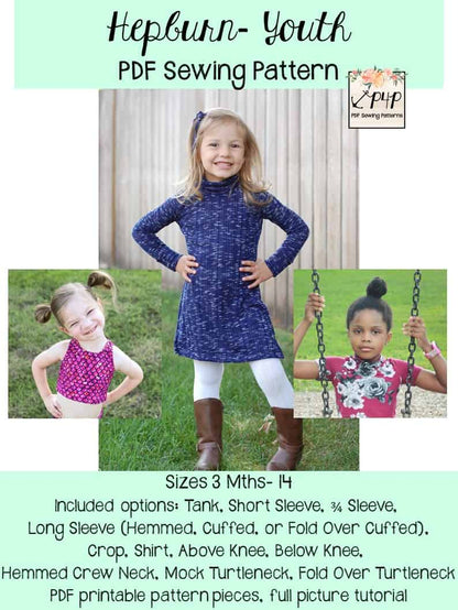 Hepburn Top and Dress- Bundle