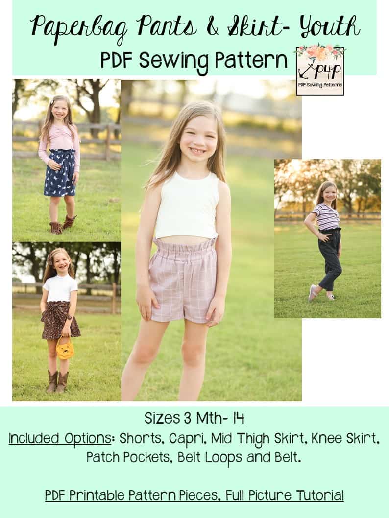 Paperbag Pants & Skirt- Youth