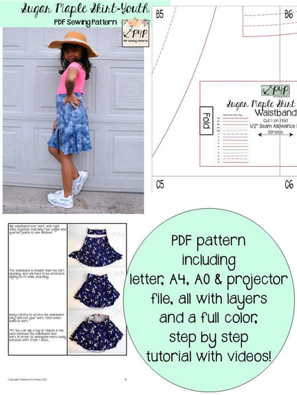 Sugar Maple Skirt- Bundle