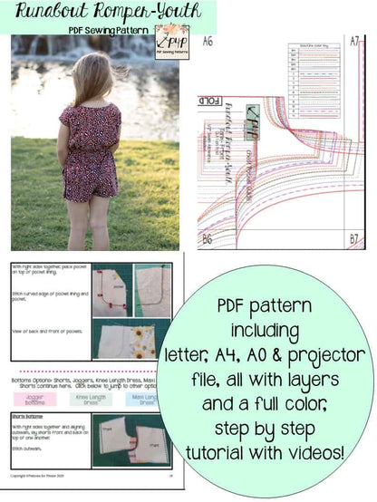 Runabout Romper- Youth