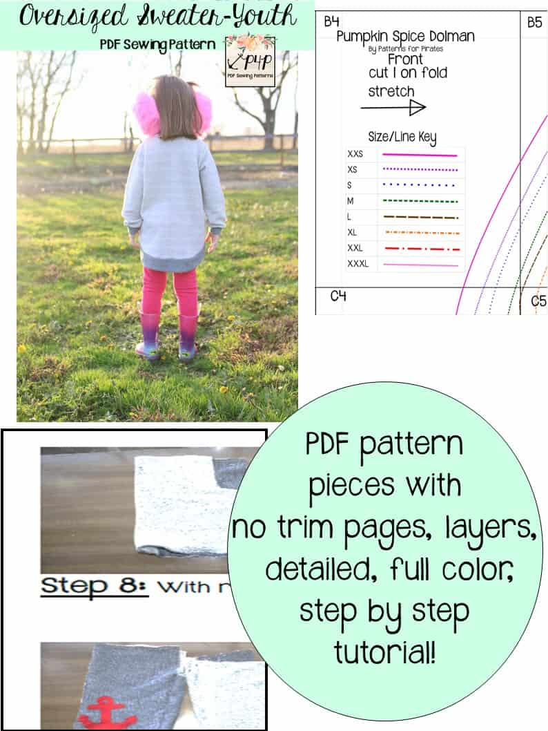 Oversized Sweater- Youth
