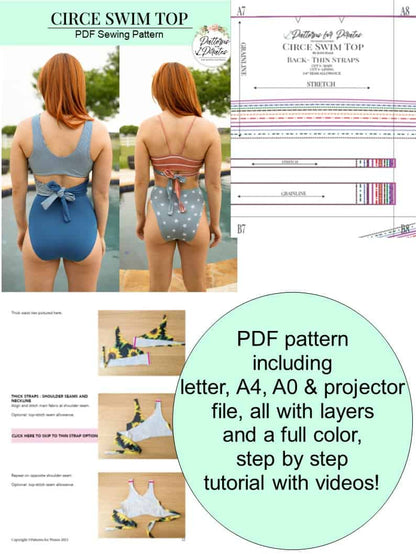 Circe Swim Top