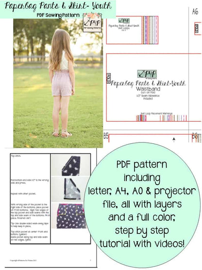 Paperbag Pants & Skirt- Bundle