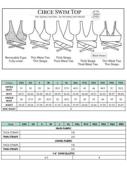 Circe Swim Top