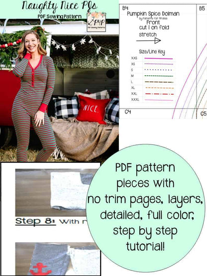Naughty Nice & Sugar Spice PJs Bundle