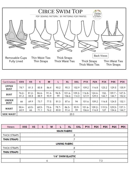 Circe Swim Top - Bundle
