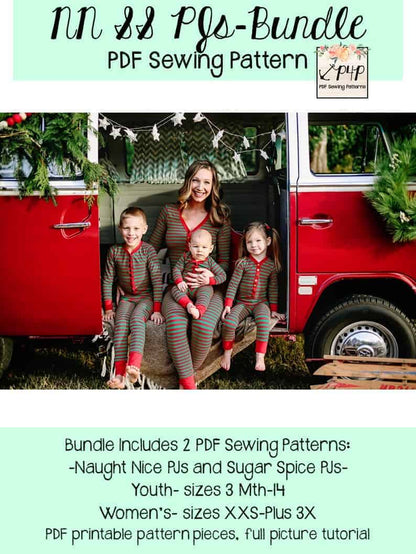 Naughty Nice & Sugar Spice PJs Bundle