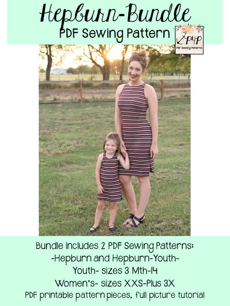 Hepburn Top and Dress- Bundle