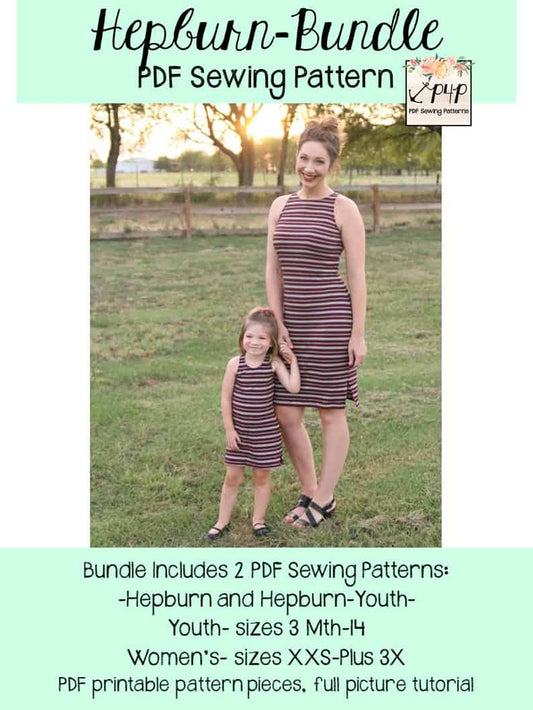 Hepburn Top and Dress- Bundle