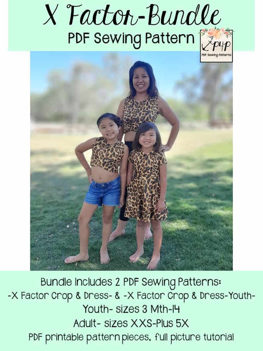 X Factor Crop & Dress- Bundle
