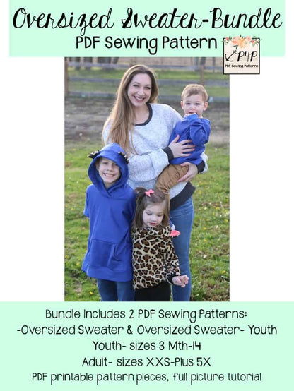 Oversized Sweater- Bundle