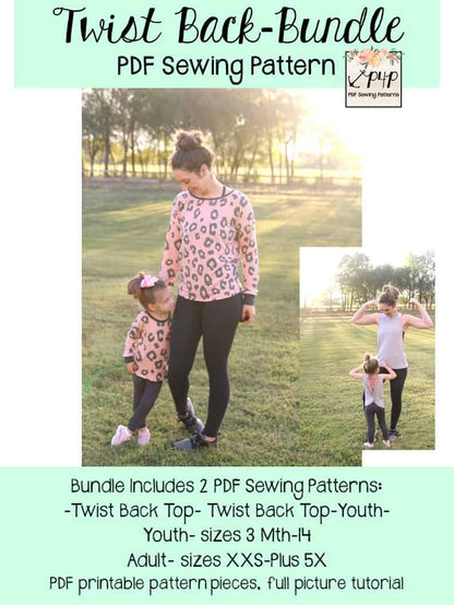 Twist Back Top- Bundle