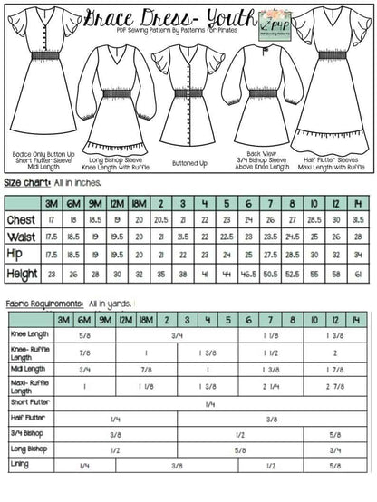 Grace Dress- Youth