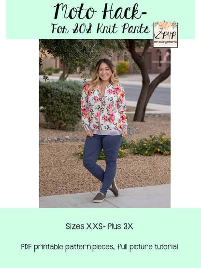 Free Hourglass Figure Moto Hack for SOS Knit Pants