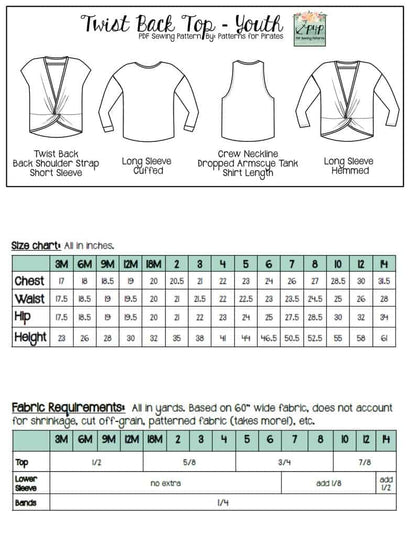 Twist Back Top- Bundle