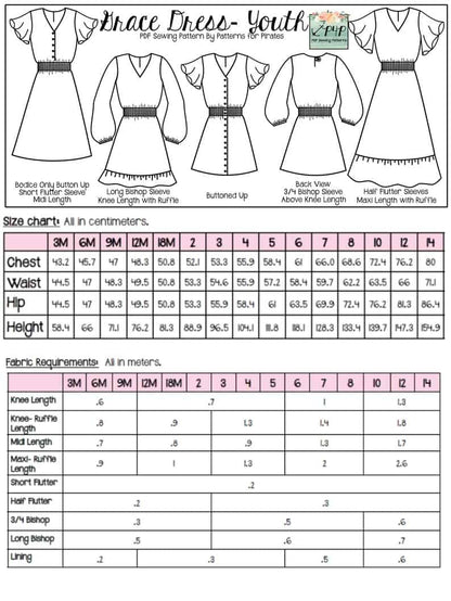 Grace Dress- Youth