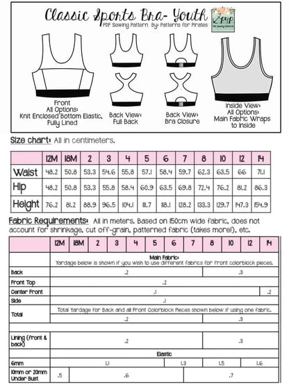 Classic Sports Bra- Bundle