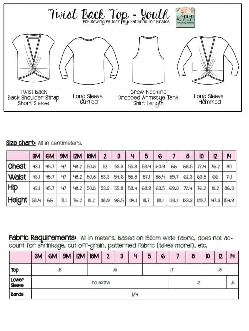 Twist Back Top- Bundle