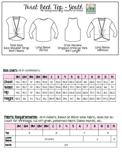 Twist Back Top- Bundle