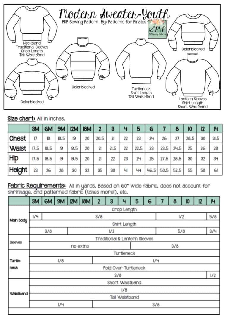 Modern Sweater- Youth