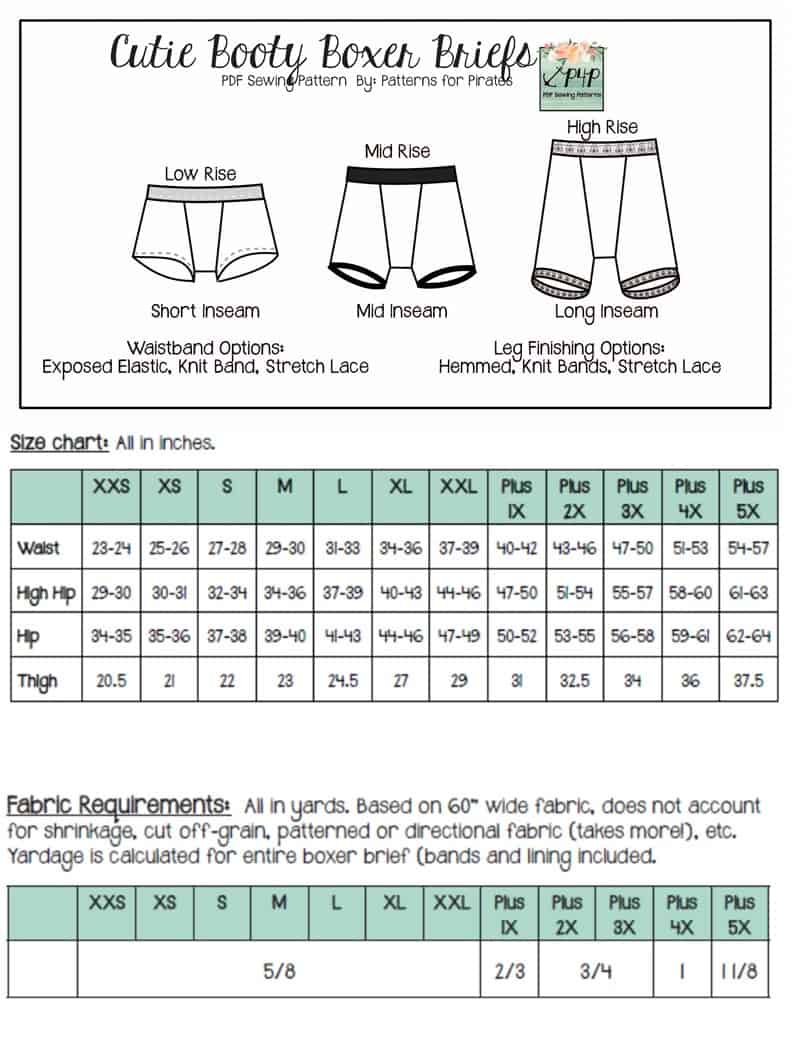 Cutie Booty Boxer Briefs- Bundle