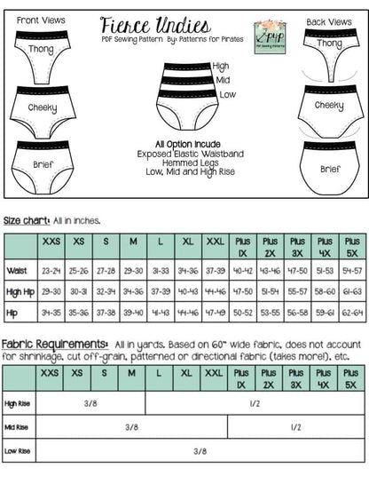 Fierce Undies- Bundle